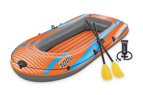 Ensemble de radeau pour bateau pneumatique Bestway 'kondor Elite 3000' - 2 adultes 1 enfant - incl. accessoires