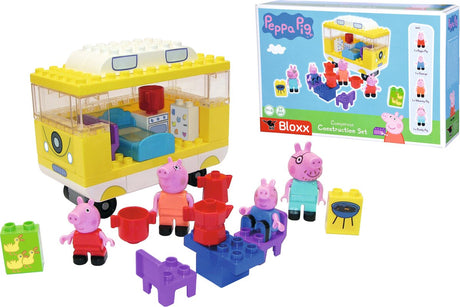 Jouets de construction de camping-car Peppa Pig Big-bloxx