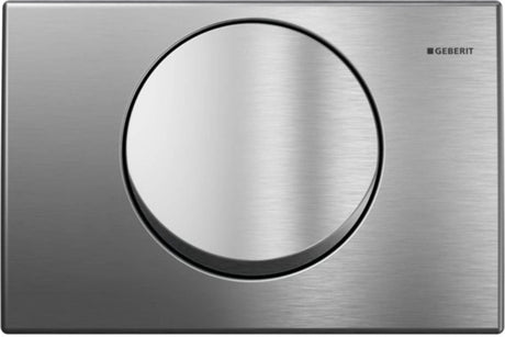 Panneau de commande Geberit mambo - acier inoxydable