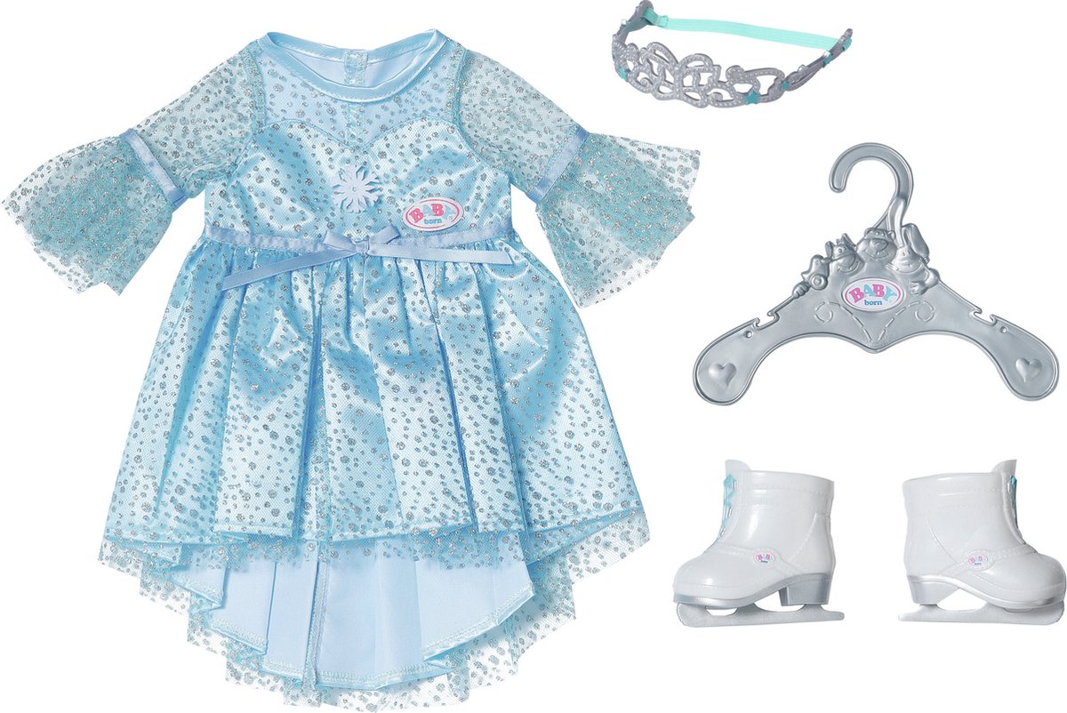 Bébé né princesse sur glace - 43 cm