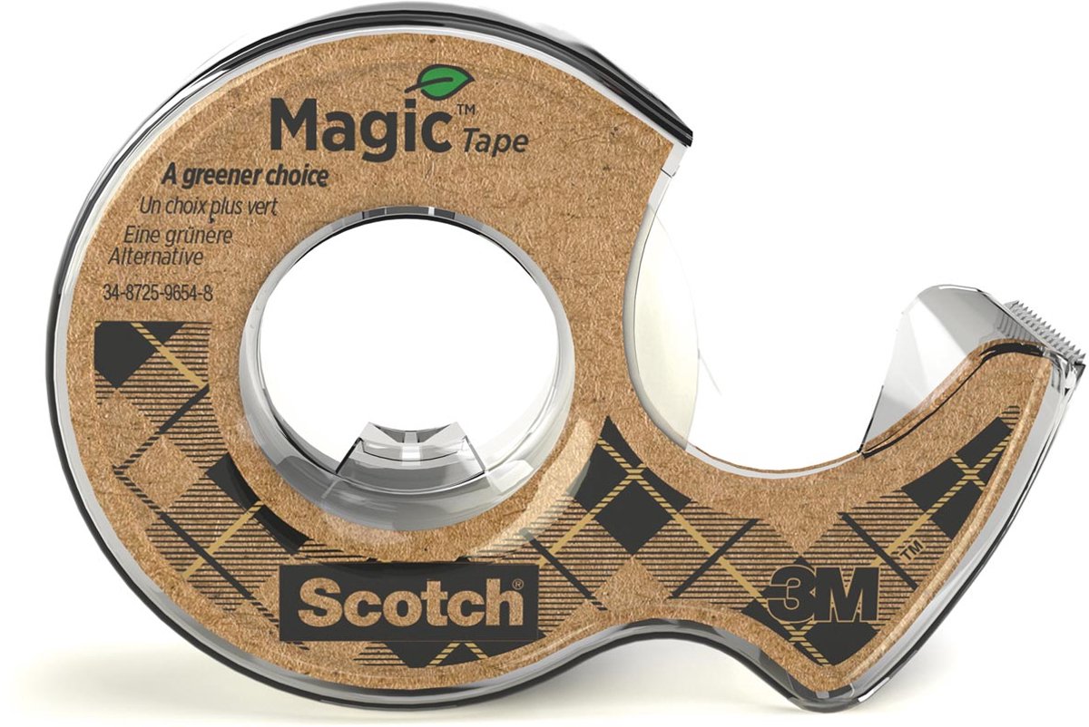 Dévidoir de ruban Scotch ® magic™ 900 choix plus écologique, 19 mm x 20 m