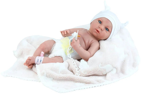 Marina Pau Marina - poupée Pau Reborn mini bébé 38 cm jouet réaliste.