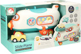 Lobbes Toys BV Set de jeu Avion de passagers avec véhicules