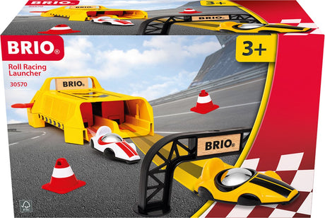 Ravensburger Brio - 30570 Lanceur avec fauteuils roulants | Voitures de course jouets pour enfants à partir de 3 ans