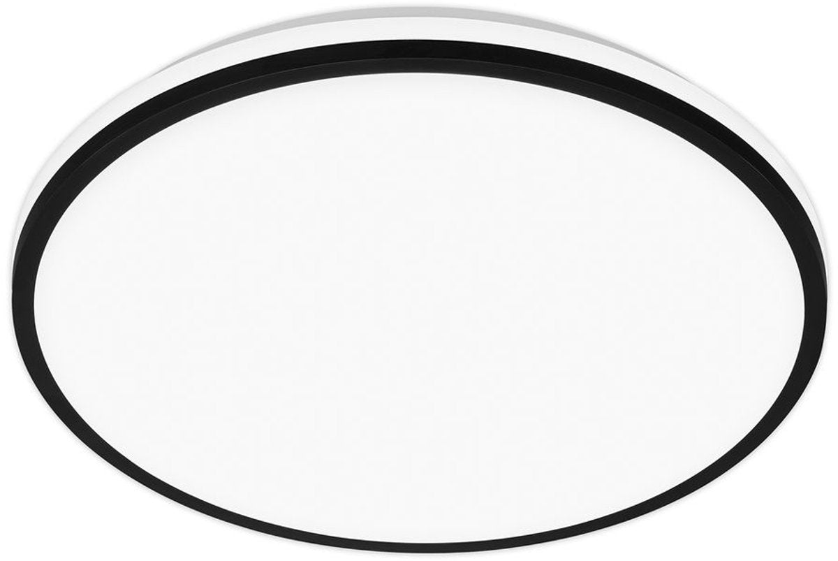Briloner pulap a – plafonnier LED – plafonnier avec source de lumière eek a* – lumière indirecte – lumière blanc neutre – ø 33cm - noir