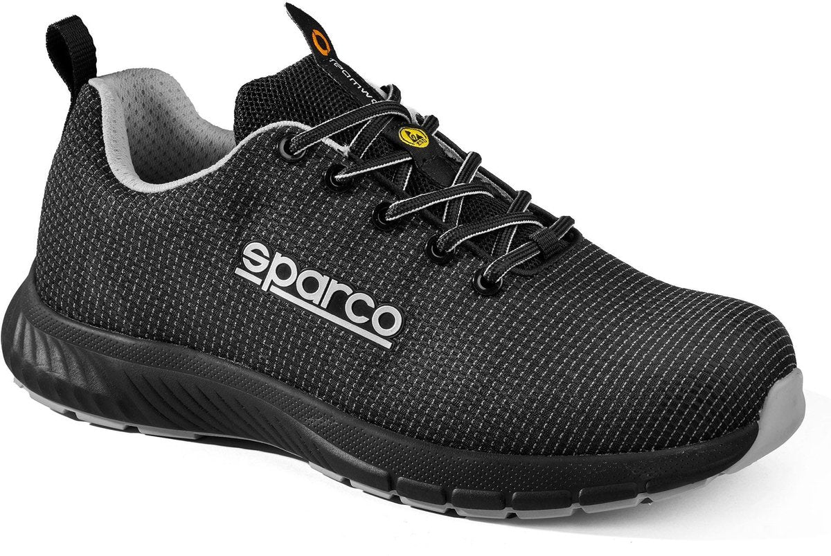 Sparco chaussures de travail s3s - traction asan - noir argent — noir — 40