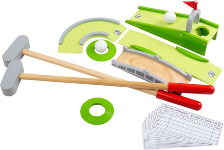 Bigjigs jouets bigjigs mini-golf en bois