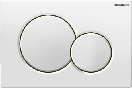 Panneau de commande Geberit sigma 01 - blanc