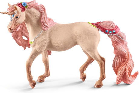 Schleich bayala - licorne décorée, jument - figurine de jeu - jouets pour enfants pour garçons et filles - 5 à 12 ans - 70573