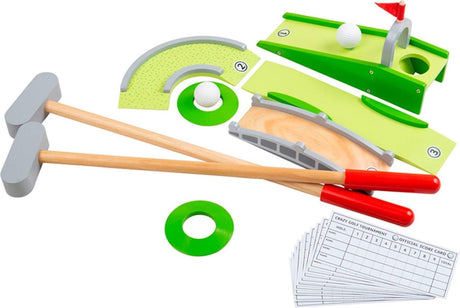 Bigjigs jouets bigjigs mini-golf en bois