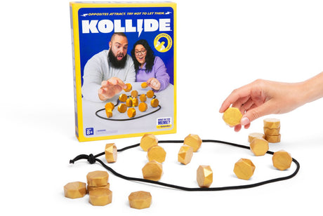 Megableu kollide - jeu de stratégie magnétique - à partir de 8 ans - 1 à 4 joueurs - habileté tactique