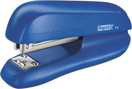 Agrafeuse rapide f6 demi-bande 20 feuilles 24 6 bleue