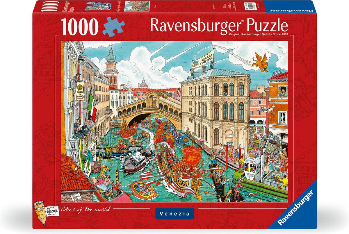 Ravensburger Fleroux Puzzle Venise, 1000st.