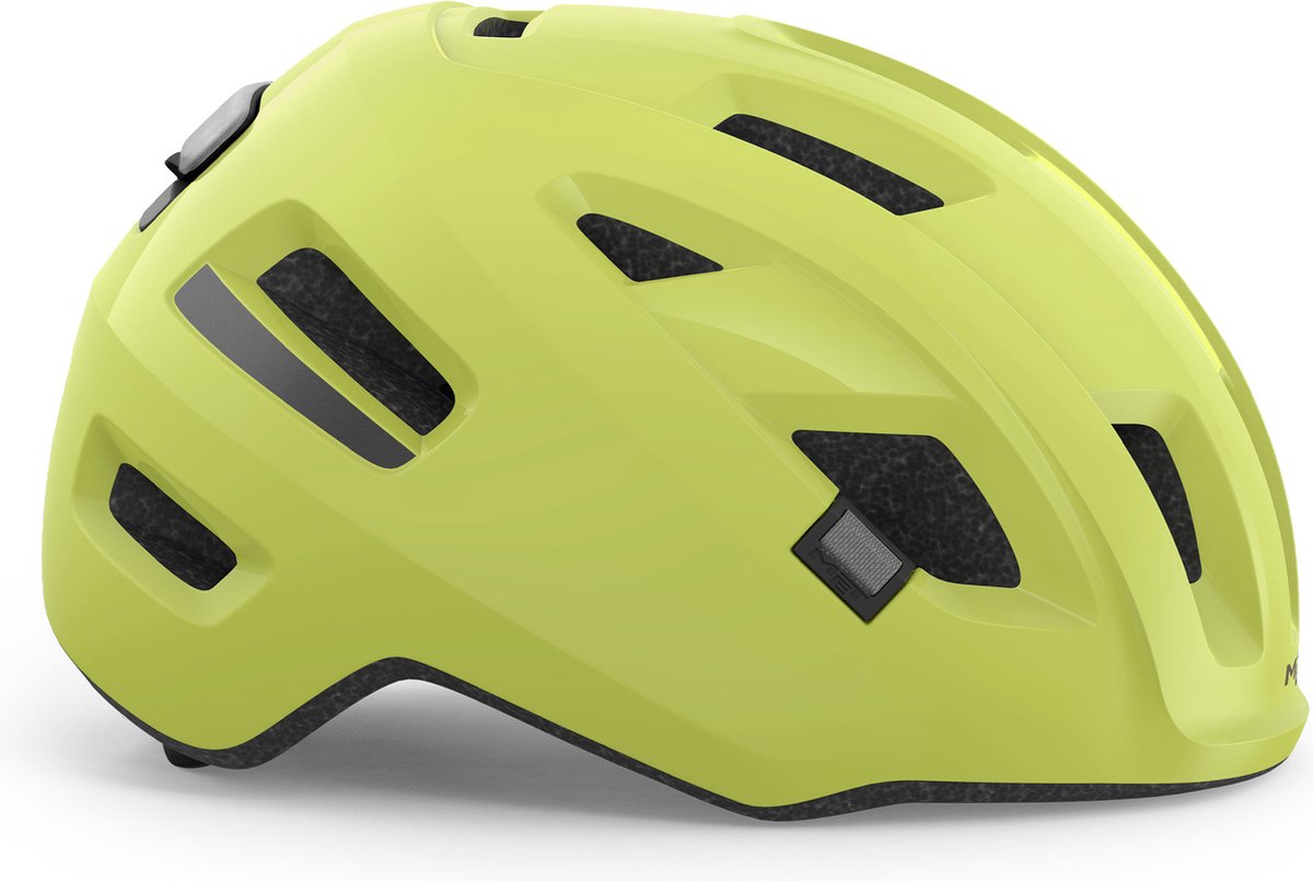 Avec casque de vélo e-mob hommes femmes - casque de vélo e bike adultes - taille s (52-56cm) - nta8776 - citron vert