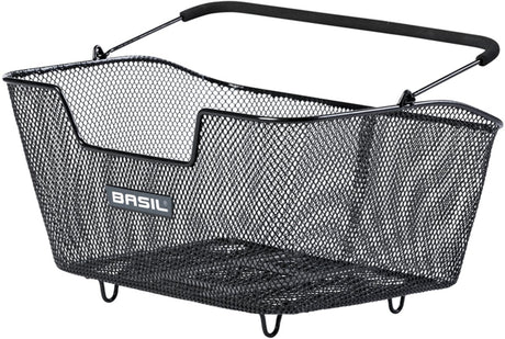 Basilic M multi-systèmes - panier de vélo - à l'arrière - noir