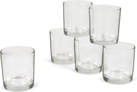Verres à boire Bormioli Rocco Bormioli - 6 pièces - transparent - verre - 240 ml - verres - verre à boire verre à eau verre à gobelet