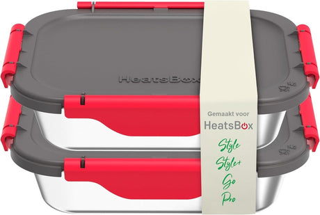 Faitron - heatsbox - 2x set d'extension - pour heatsbox style style+ go - acier inoxydable - plat intérieur