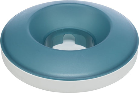 Trixie bol à bascule à alimentation lente plastique TPR gris bleu