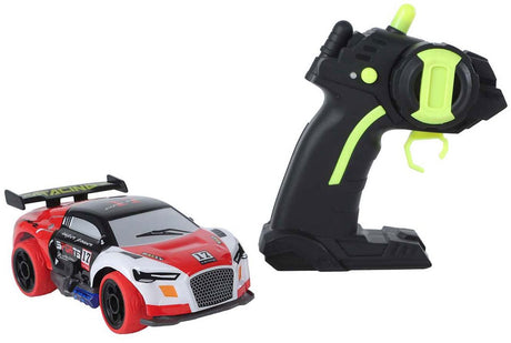 Van Manen Veenendaal BV Roadstar RC voiture de rallye contrôlée avec lumière 2,4 GHz rouge, 13 cm