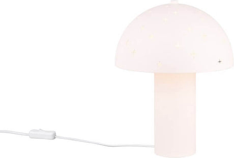 Rl live your light reality seta - lampe de table - blanc mat - excl. 1x e14 28w - interrupteur à cordon