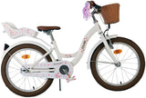 Vélo enfant Volare Blossom - filles - 18 pouces - blanc