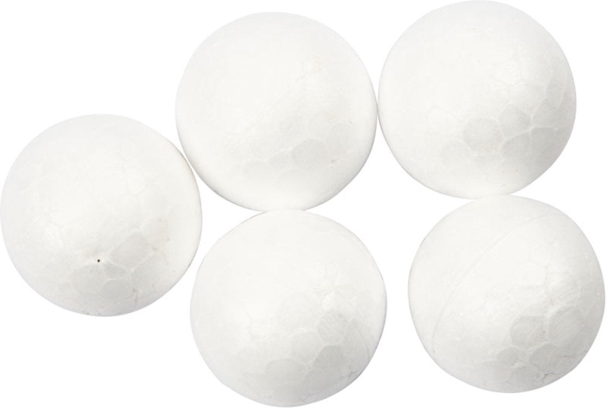 Société créative https : www.ccobby.nl balles-d-1-5-cm-blanc-200-pièces-1-boîte