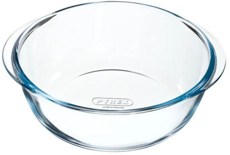 Plat de cuisson pour friteuse à air Pyrex 20x18x7 cm rond | 2 pièces