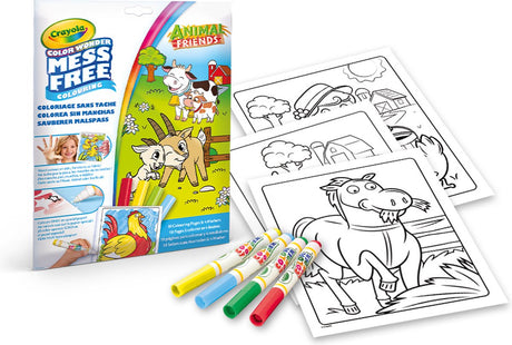 Crayola - merveille de couleur - forfait passe-temps - amis de la ferme - livre de coloriage pour enfants