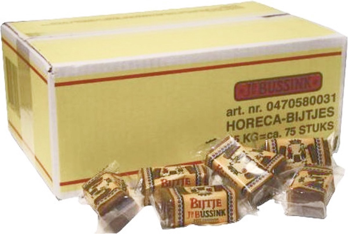 Gâteau d'abeille Bussink - Pain d'épices Deventer au miel - 75 x 20gr