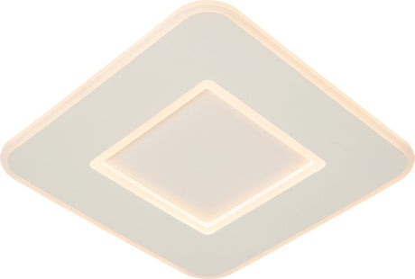 Lucide axelle - plafonnier (plafonnier) - LED 3 step dim - 1x24w 2700k - blanc
