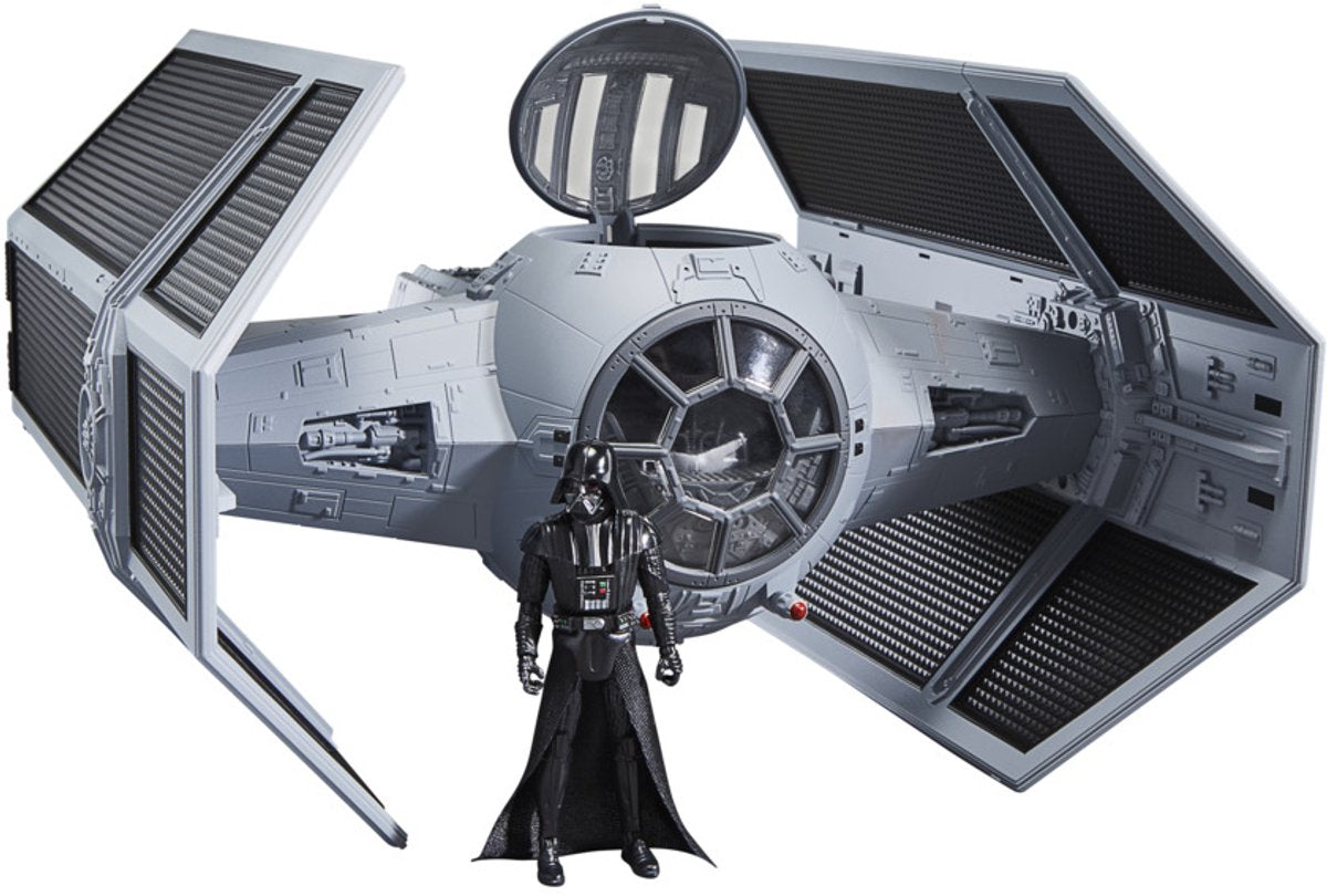 Hasbro dark vador's tie advanced figurine d'action dark vador - star wars - la collection vintage