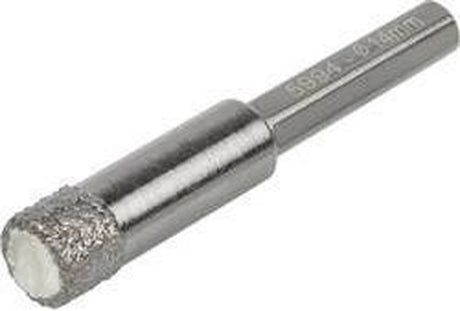 Wolfcraft - foret à carrelage 14 mm - foret à sec - foret diamanté - tige hexagonale hexagonale - ø 14 mm - 5994000