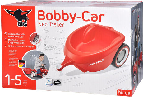 Big Bobby Car Neo Trailer - Red
