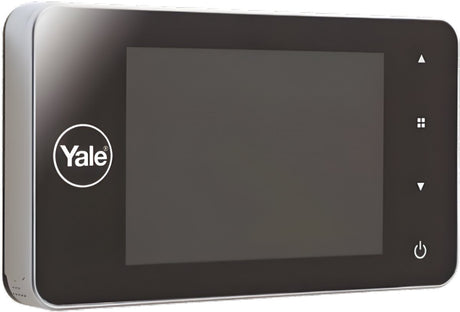 Yale - judas numérique ddv 4500 - argent - enregistrement lorsque vous sonnez à la porte