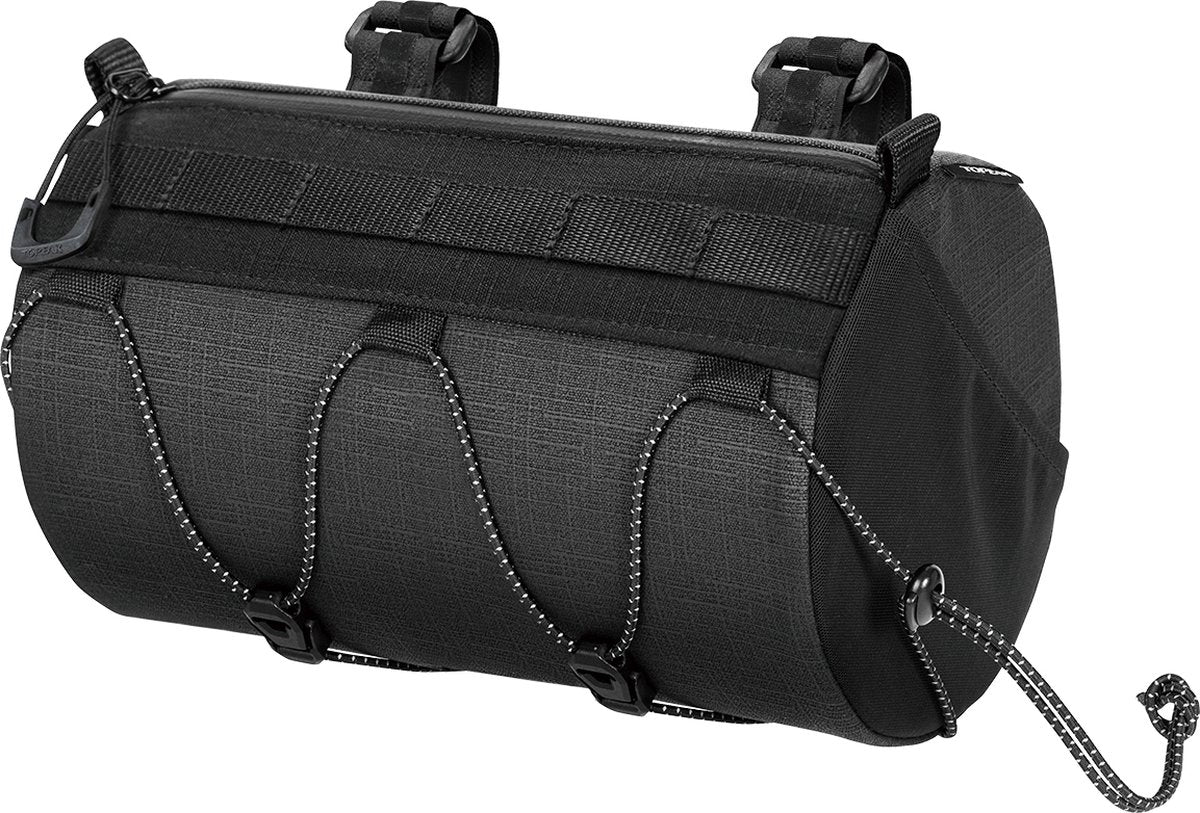 Barbag tubulaire Topak - Sac de guidon pour les cyclistes, 3,8 L, noir