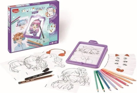 Maped office maped creativ tablette à dessin lumineuse avatar manga - jouet gagnant de l'année 2023