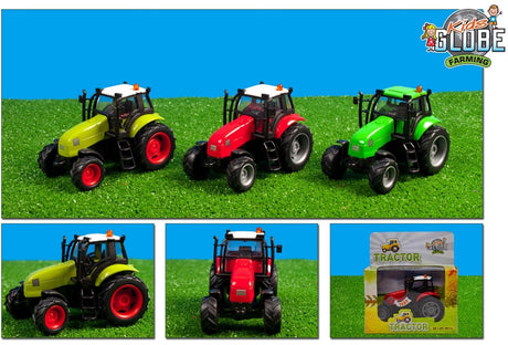 Tracteur globe pour enfants avec lumière et son, 1:32