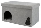 Trixie maison pour chat Kimy gris