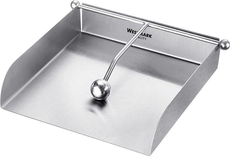 Porte-serviettes Westmark, rangement sans pli, avec protection contre le vent, acier inoxydable, argent,