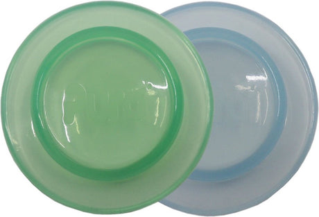 Disque de fermeture en silicone Pura 2 pièces mousse et menthe