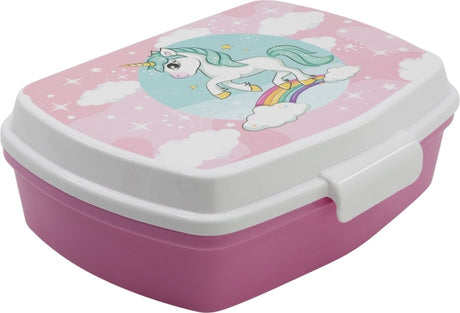 Boîte à lunch arc-en-ciel licorne Stor