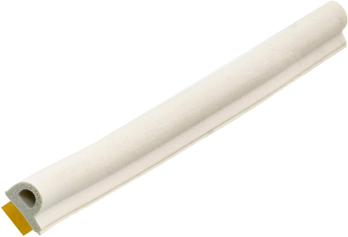 Bande de tirage Ellen - blanc - plastique - - profil p 8 x 5 mm x 7,5 m blanc