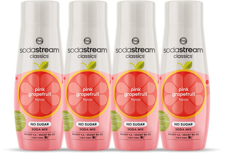 Sodastream classics saveurs fruitées pamplemousse rose