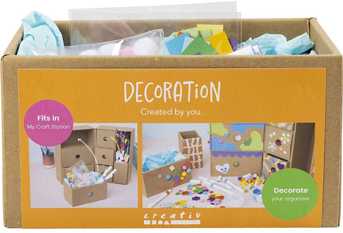 Entreprise créative https: www.ccobby.nl my-craftstation-decoration-diverse-colours-1-box-977421