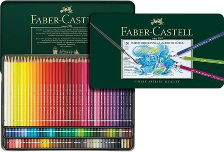Crayon aquarelle Faber-castell - albrecht durer - boîte 120 pièces - fc-117511
