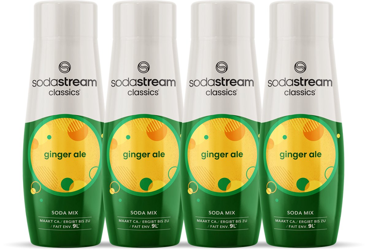 Sirope de gingembre Sodastream - lot de 4