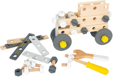 Small foot - jeu de construction en bois miniwob, 67 pièces.