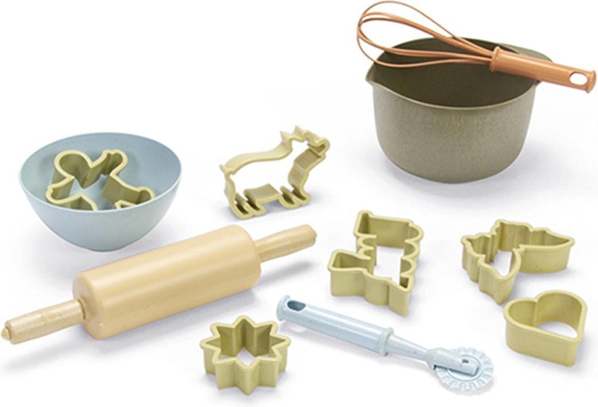 Set de pâtisserie Dantoy, 11 pièces.