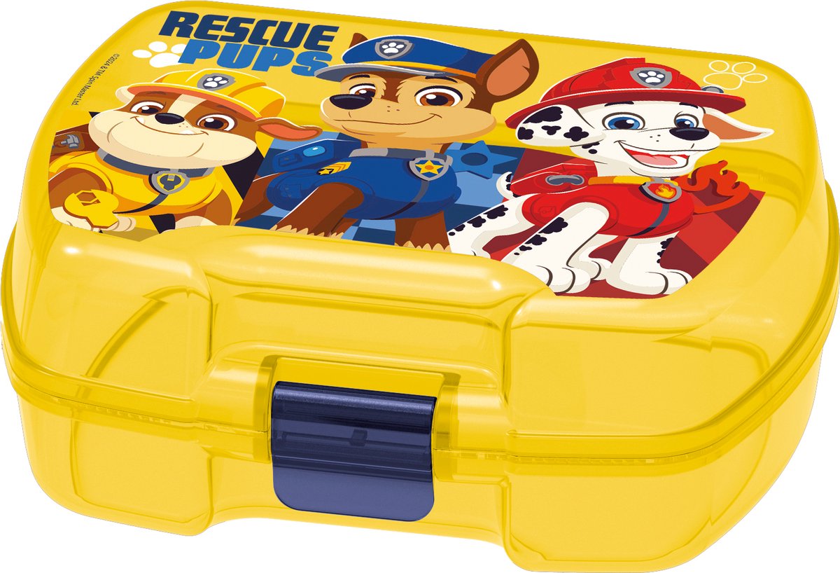 Stor Paw Patrol Lunch Box – Boîte à Lunch Premium pour Enfants à partir de 4 Ans – hermétique – sans BPA – Jaune