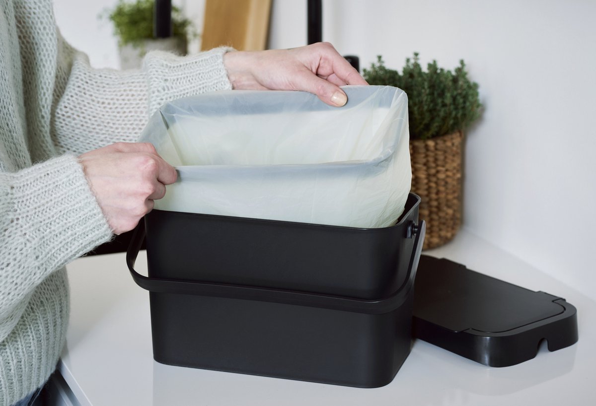 Smartstore collecte les seaux à compost des déchets de cuisine.